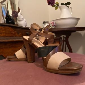 Neutral Summer Heeled Sandals